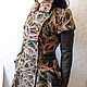 Demi-season coat - dress 'Urban Fox'. Coats. Galina Belokon. Online shopping on My Livemaster.  Фото №2