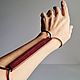 Eureca Pulsera minimalista de madera. Hard bracelet. TETstudio. Ecostyle.. Интернет-магазин Ярмарка Мастеров.  Фото №2