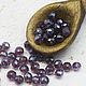 Rondel beads 4 mm Tanzanite glass 70 PCs. Beads1. agraf. Online shopping on My Livemaster.  Фото №2