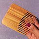Гребешок для волос деревянный, расческа из дерева ручной работы. Гребни. WoodSimka. Ярмарка Мастеров.  Фото №4