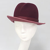 Аксессуары handmade. Livemaster - original item Two-tone hat 
