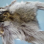 Материалы для творчества handmade. Livemaster - original item Large flap raccoon. Trimming after cutting caps.. Handmade.