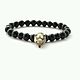 Bracelet of natural stone with a Bear. Chain bracelet. MintTiger. Online shopping on My Livemaster.  Фото №2