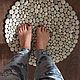 A carpet of pebbles massage. Design. EcoMat Stone (eco-mat). My Livemaster. Фото №4