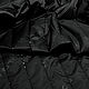 Мембранная стеганая ткань на синтепоне Polo Sport, цвет черный/бордо, Ткани, Королев,  Фото №1