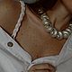 Колье из ракушек. Колье. Boho. Интернет-магазин Ярмарка Мастеров.  Фото №2