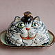  Oilcan 'Cheshire cat', Plates, Moscow,  Фото №1