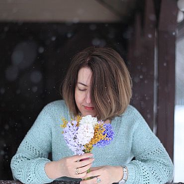 Одежда ручной работы. Ярмарка Мастеров - ручная работа Джемпер: Spring. Handmade.