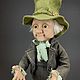 Кукла из полимерной глины. Интерьерная кукла. The-clay-studio. Интернет-магазин Ярмарка Мастеров.  Фото №2