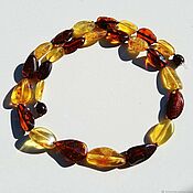 Работы для детей, handmade. Livemaster - original item Natural amber beads from Kaliningrad amber. Handmade.