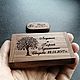 Wooden flash drive with engraving in a box. Flash drives. fleshki22. Online shopping on My Livemaster.  Фото №2