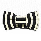 Аксессуары handmade. Livemaster - original item Bow tie children`s Black stripe/ classic. Handmade.