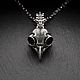 Заказать Подвеска Череп Совы. AlexFox Jewelry. Ярмарка Мастеров. . Подвеска Фото №3