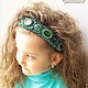 bezel 'emerald' ( 3 options). Headband. Nataly Uhryn Bead Design. Online shopping on My Livemaster.  Фото №2