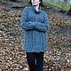 Mens knitted cardigan: Rentier (plus size). Cardigans. Natalia Bagaeva knitting (nbagaeva). My Livemaster. Фото №5
