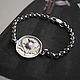 Order Thistle chain bracelet 925 silver. kot-bayun. Livemaster. . Chain bracelet Фото №3