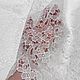 Кружевная сетка с вышивкой. Цвет белый. Ткани. Mariteks  Итальянские  ткани. Ярмарка Мастеров.  Фото №5