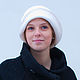 hat Cloche white crystal. Hats1. EDIS | дизайнерские шляпы Наталии Эдис. My Livemaster. Фото №6