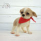 Needle felted toy Chihuahua dog, Felted Toy, St. Petersburg,  Фото №1