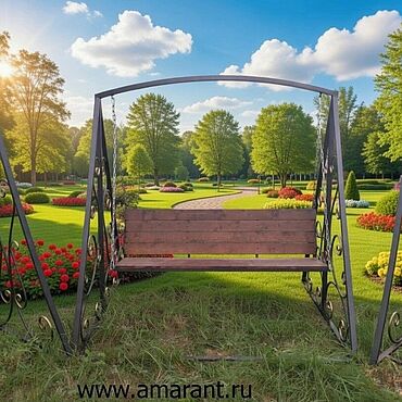Дача и сад ручной работы. Ярмарка Мастеров - ручная работа Качели "Стандарт". Handmade.
