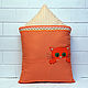 Order Decorative pillow House where the Cat Lives. pillowstown. Livemaster. . Pillow Фото №3