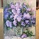 oil painting lilac. Pictures. Ирина Димчева. My Livemaster. Фото №4