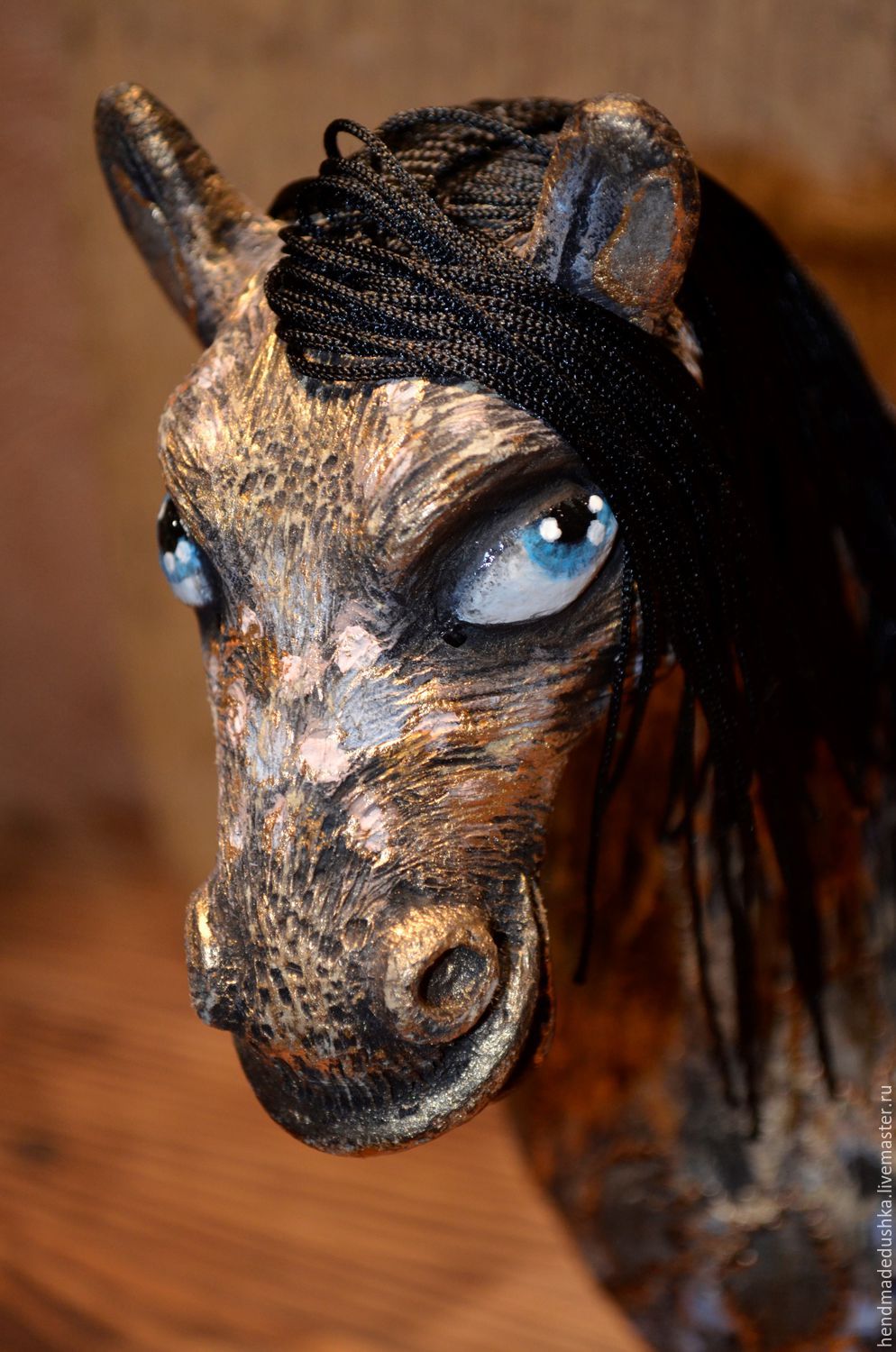 Интерьерный конь Цыган – заказать на Ярмарке Мастеров – C0PB7RU |  Статуэтки, Ноябрьск