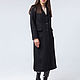 coat: Classic black cashmere wool coat. Coats. AMODAY. Online shopping on My Livemaster.  Фото №2