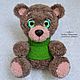 Bear Anand-toy, crochet, Stuffed Toys, Tomsk,  Фото №1