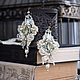 Серьги "Jonquil matt". Серьги классические. Дарья Берёзкина. Ярмарка Мастеров.  Фото №4
