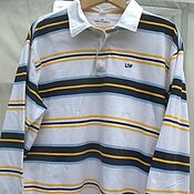 Винтаж handmade. Livemaster - original item Clothing vintage: Polo shirt, cotton, men`s clothing.. Handmade.