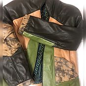 Одежда handmade. Livemaster - original item Jackets: Italian leather jacket. Handmade.
