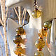 'Chameleons ' beads and earrings lampwork. Jewelry Sets. BeautyGlassByKate(Lampwork) (beauty-glass). My Livemaster. Фото №5