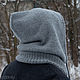 Merino/cashmere/alpaca hood. Knitted bonnet. Hood. Knitwear shop Fairy Tale by Irina. Online shopping on My Livemaster.  Фото №2