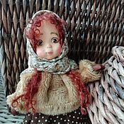 Текстильная кукла Милая девочка