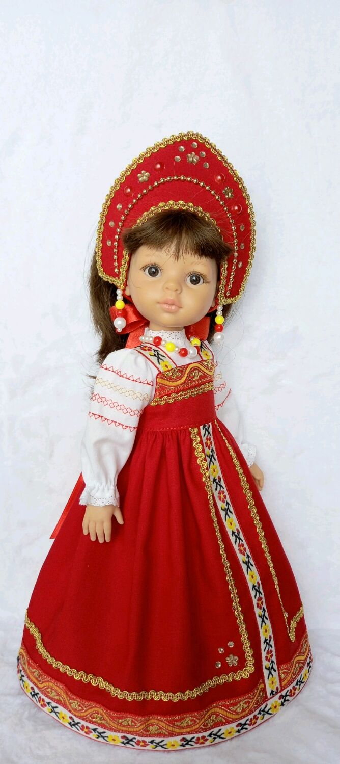 Русский народный костюм | Русская мода, Одежда для куклы, Одежда для кукол