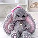 Вязаный зайка, зайчик , вязаные игрушки. Амигуруми куклы и игрушки. Julmimitoys вязаные игрушки. Интернет-магазин Ярмарка Мастеров.  Фото №2