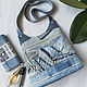 Copy of Jeans bag woman Everything in openwork, Crossbody bag, Kostroma,  Фото №1
