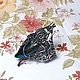 Перстень "Жук", wire wrap, крылья жука, натуральные камни. Перстень. Ланговая Виктория (vikinkreatif). Ярмарка Мастеров.  Фото №6