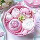 Заказать Набор мыла "Мишка в розовом". Елена Глинская (bellavita_soap). Ярмарка Мастеров. . Наборы косметики Фото №3