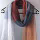 Linen scarf multicolor (72cmx 200cm), Scarves, Jelgava,  Фото №1