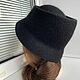 Order Felted hat The Asymmetry. Oksana Moleva. Livemaster. . Hats1 Фото №3