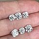 Муассанит (MOISSANITE) белый цвет DE/VVS1, кушон, 6х6мм, и 7х7мм. Кабошоны. ILLUSION_STONES1. Ярмарка Мастеров.  Фото №4