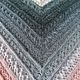 Платок треугольный фактурный многоцветный. Платки. Two Black Noses - Интерьерный текстиль, шали, бактусы, платки. Ярмарка Мастеров.  Фото №5