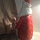 Дед Мороз из ваты 45 см. Дед Мороз и Снегурочка. Марина Федорова (favorite-toy18). Ярмарка Мастеров.  Фото №4