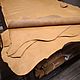  Краст, цвет рыжий. Кожа. RusLeather. Ярмарка Мастеров.  Фото №7