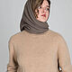 Заказать Косынка из 100% кашемира Loro Piana. Трикотаж из пряжи премиум класса 
                    LOVER CASHMERE. Ярмарка Мастеров. . Шапки Фото №3