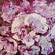 WHITE FLOWERS. Oil painting. Painting with a palette knife. Pictures. Siberian decor. My Livemaster. Фото №5