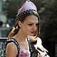 Маленькая шляпка " Принцесса на горошине". Шляпы. Марина Духан. Интернет-магазин Ярмарка Мастеров.  Фото №2