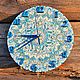 Wall clock 'Origami Petals'. Watch. RomanticArtGlass. Online shopping on My Livemaster.  Фото №2
